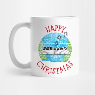 Christmas Piano Pianist Music Teacher Xmas 2022 Mug